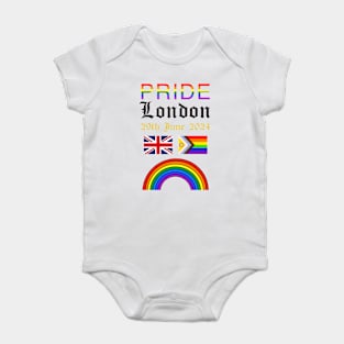 Pride London UK 2024 Baby Bodysuit